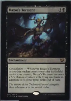 Daxos's Torment - Commander 2015: #18, Magic: The Gathering Nm R139 - Image 1