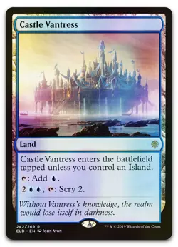 Castle Vantress #242 (Foil) (NM) Throne of Eldraine ELD Magic MTG - Image 1