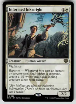 Informed Inkwright Rare Secrets of Strixhaven 20 MTG Near Mint 2026 - Image 1