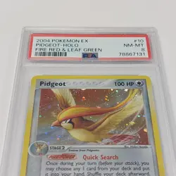 PSA 8 NM/MT Pidgeot Holo 10/112 Pokemon 2004 Fire Red & Leaf Green Card Rare - Image 4