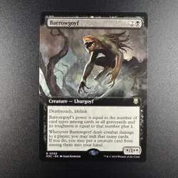 Barrowgoyf #102 Commander: Modern Horizons 3 Rare Black Creature MTG 2024 - Image 1