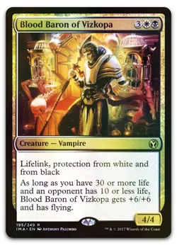 Blood Baron of Vizkopa #195 (Foil) (NM) Iconic Masters IMA Magic MTG - Image 1