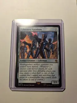 Cybermen Squadron Universes Beyond: Doctor Who Regular near mint MTG - Image 1