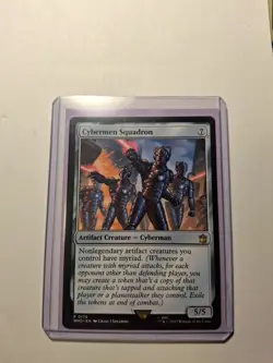 Cybermen Squadron Universes Beyond: Doctor Who Regular near mint MTG - Image 2