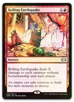 Rolling Earthquake #142 (Foil) (NM) Double Masters 2XM Magic MTG - Image 1