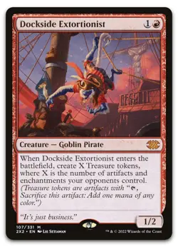 Dockside Extortionist #107 (NM) Double Masters 2022 2X2 Magic MTG - Image 1