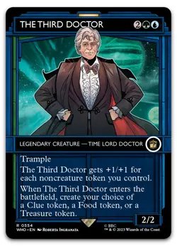 The Third Doctor (Showcase) #554 (NM) Doctor Who WHO Magic MTG - Image 1