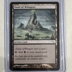 Magic: The Gathering Vault of Whispers 4x Artifact Land Rob Alexander English - Image 4
