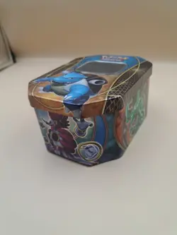 2016 Pokemon Power Beyond Blastoise EX Tin EMPTY - Image 2