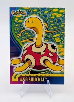 Topps Pokemon Johto Series Blue Logo: Shuckle #213 - Image 1