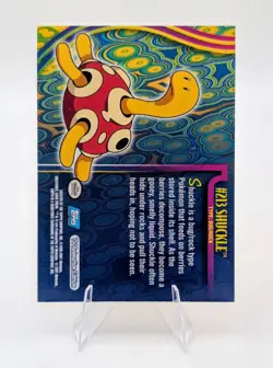 Topps Pokemon Johto Series Blue Logo: Shuckle #213 - Image 2
