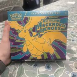 Pokemon TCG Mega Evolution Ascended Heroes Factory Sealed Elite Trainer Box - Image 1
