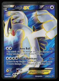 Lugia EX 94/98 Holo Full Art XY Ancient Origins Pokemon Card - Image 1