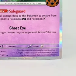Pokemon Trick or Trade Halloween Holo Mimikyu Card #097/193 NM - Image 4