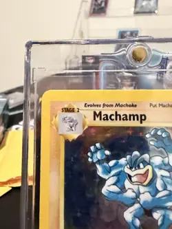Pokemon TCG Machamp Holo Rare 1st Edition Super Clean! 🔥 - Image 2