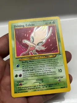 Pokemon TCG Shining Celebi Neo Destiny 106/105 Holo Unlimited Secret Rare LP - Image 1