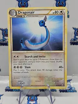 Pokemon Dragonair Triumphant 32/102 LP - Image 1