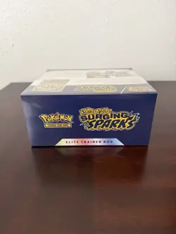 Pokemon TCG Scarlet & Violet Surging Sparks Pokemon Sealed Elite Trainer Box ETB - Image 5