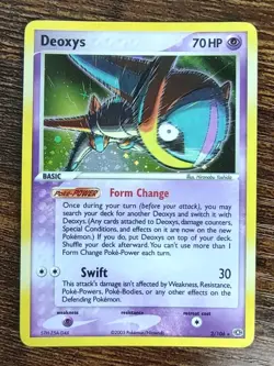 Pokemon Deoxys 2/106 Holo Rare EX Emerald - Image 1
