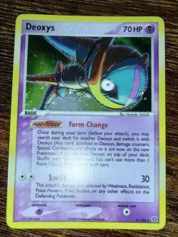 Pokemon Deoxys 2/106 Holo Rare EX Emerald - Image 2