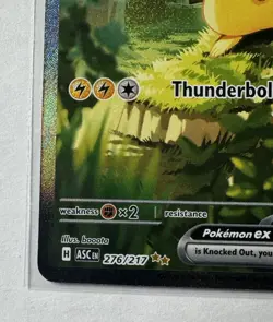 Pokemon TCG ME: Ascended Heroes Pikachu ex 276/217 SIR NM PACK FRESH - Image 4