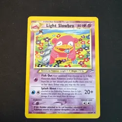 Pokemon NM Light Slowbro 51/105 Neo Destiny Regular - Image 1