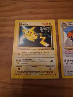 Pokemon Cards The First Movie Promo 1999 Pikachu & Dragonite Vintage - Image 2
