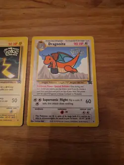 Pokemon Cards The First Movie Promo 1999 Pikachu & Dragonite Vintage - Image 3