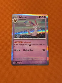 Sylveon - 040/131 - Pokemon Prismatic Evolutions Holo Rare NM - Image 1