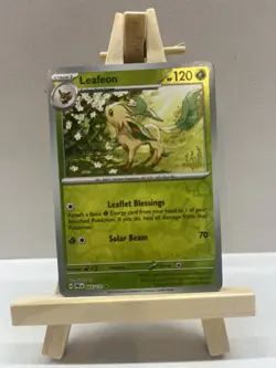 Leafeon - 005/131 Reverse Holo - SV Prismatic Evolutions - Pokemon TCG NM - Image 1