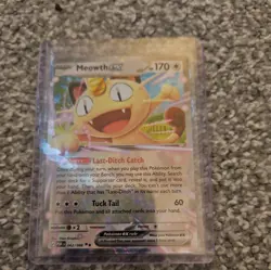 Pokemon TCG Meowth EX Perfect Order 62/88 Near Mint - Image 1