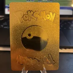 Pokemon Charizard GX 250HP Gold Foil Fan Art Card stage 2 - Image 2