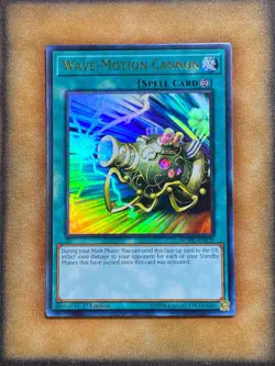 Yugioh Wave-Motion Cannon DUDE-EN039 Ultra Rare 1st Ed NM - Image 1