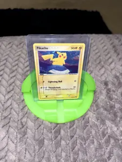 Pokemon Pikachu 012/017 POP Series 5 Holo 2007 Factory Error (Inverted Back) - Image 1