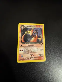 Pokemon Dark Charizard 4/82 Team Rocket Holo Rare 80 HP English Unlimited - Image 2