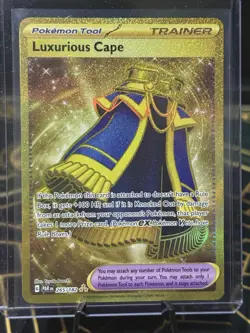 Pokemon Luxurious Cape 265/182 Paradox Rift Scarlet & Violet Hyper Rare - Image 1