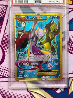 Pokemon TCG - Mewtwo EX 163/162 - Full Art - XY Breakthrough - Graded - PSA 9 - Image 3