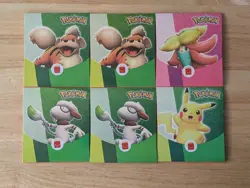 Pokemon TCG: 6 x UK McDonalds Match Battle 2022 Happy Meal Promo Packs - Sealed - Image 1