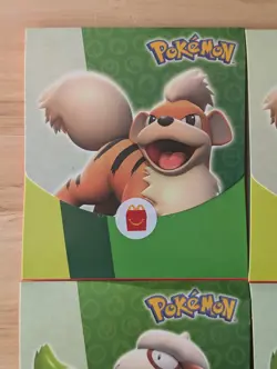 Pokemon TCG: 6 x UK McDonalds Match Battle 2022 Happy Meal Promo Packs - Sealed - Image 2