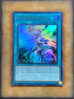 Yugioh Ultimate Slayer RA02-EN070 Ultra Rare 1st Ed NM - Image 1