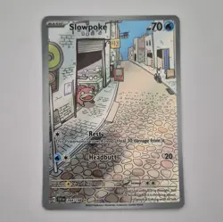 Pokemon Slowpoke Illustration Rare Full Art Holo SV01 204/198 Card Toshinao Aoki - Image 1