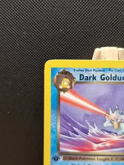 Pokemon 2000 WOTC 1st Edition Team Rocket Dark Golduck 37/82 - Near Mint - Image 3