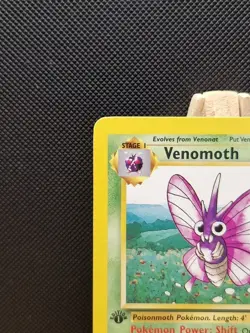 Pokemon 1999 WOTC 1st Edition Jungle Venomoth 29/64 - Near Mint - Image 3