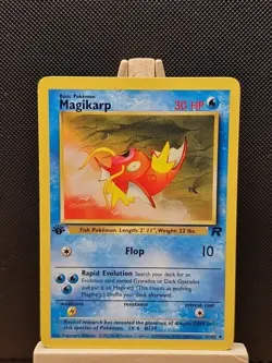 Pokemon 2000 WOTC 1st Edition Team Rocket Magikarp 47/82 - Near Mint - Image 1