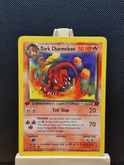 Pokemon 2000 WOTC 1st Edition Team Rocket Dark Charmeleon 32/82 - Excellent - Image 1