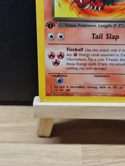 Pokemon 2000 WOTC 1st Edition Team Rocket Dark Charmeleon 32/82 - Excellent - Image 5