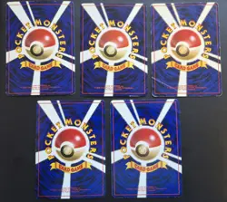 Pokemon Vending Series - Promo Cards x5 - Mew/Pikachu etc - Japanese - Image 2