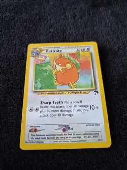 Pokemon 2001 Raticate Southern Islands #6/18 Card LP+ - Image 2