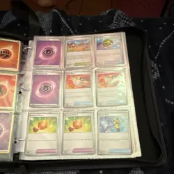 Pokemon TCG Binder Lot - Energy, Trainer, Pokemon Cards, Pikachu, Charizard - Image 3