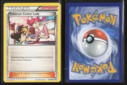 Pokemon Center Lady 93/106 Uncommon Flashfire Pokemon Lightly Played - Image 3